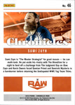 2023 Sami Zayn Panini Chronicles HOLO SILVER 11/25 #46