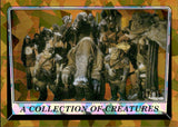 2023 A COLLECTION OF CREATURES Topps Chrome Star Wars Sapphire Return of the Jedi #167 GOLD REFRACTOR 07/15
