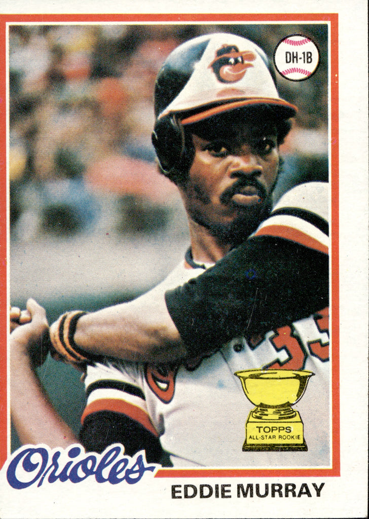 1973 Eddie Murray Topps ROOKIE RC #36 Baltimore Orioles HOF