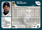 2001 Ichiro Suzuki Topps ROOKIE RC #726 Seattle Mariners HOF 2 *NRMT*