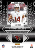 2024 Michael Wilson Panini Obsidian MATRIX MATERIALS JERSEY AUTO 160/299 #MMA-MWN