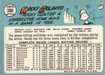 1965 Rocky Colavito Topps #380 Cleveland Indians BV $25