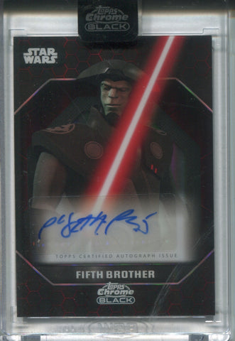 2024 Philip Anthony-Rodriguez as Fifth Brother Topps Chrome Black AUTO ENCASED #ADS-PA
