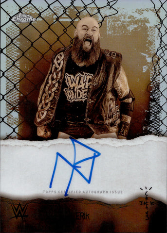 2025 Erik Topps Chrome Cactus Jack ASTRO KNIGHTS REFRACTOR AUTO #AKA-ERK