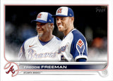 2022 Freddie Freeman Topps Series 1 SP VARIATION #236 Atlanta Braves