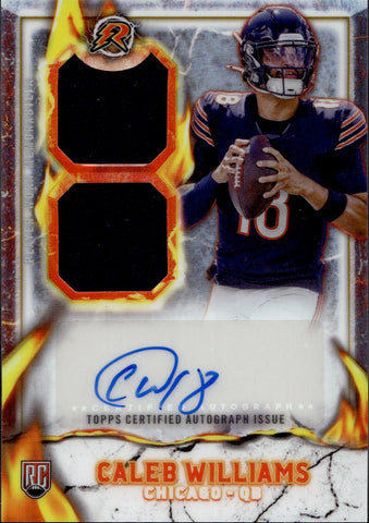 2024 Caleb Williams Topps Resurgence IGNITE ROOKIE PATCH AUTOGRAPH JERSEY AUTO Chicago Bears #IPA-CW