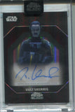 2024 Mario Vernazza as Vult Skerris Topps Chrome Black DARK SIDE AUTO ENCASED #ADS-MV
