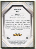2021 Dakota Kai Transcendent GOLD FRAMED BLUE AUTO 4/5 AUTOGRAPH #A-DK NXT