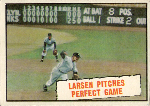 1961 Don Larsen Topps #402 BV$60