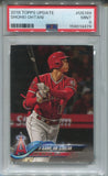 2018 Shohei Ohtani Topps Update ROOKIE RC PSA 9 #US189 Anaheim Angels 4479