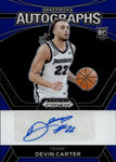 2024 Devin Carter Panini Prizm Draft BLUE ROOKIE AUTO 108/149 Providence Friars #DPA-DVC