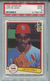 1982 Luis De Leon Donruss PSA 9 #588 St. Louis Cardinals 0139