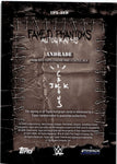 2025 Andrade Topps Chrome Cactus Jack FAMED PHANTOMS REFRACTOR AUTO #FPA-AND