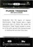 2024 Star Wars Topps Chrome Purge Trooper #AV-82 01/25 ORANGE REFRACTOR AUREBESH SP
