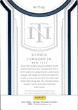 2024 George Lombard Jr. Panini National Treasures TREASURED THREADS JERSEY PATCH 12/25 #TT-GLJ New York Yankees