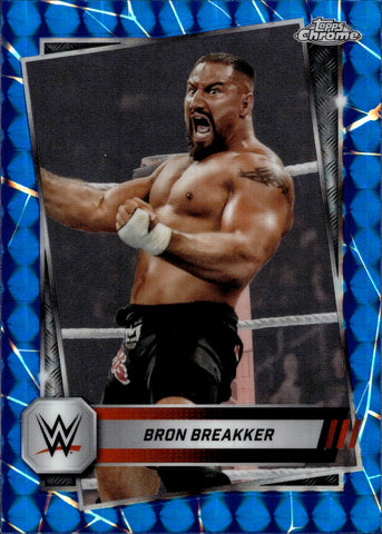 2025 Bron Brkker Topps Chrome BLUE GEOMETRIC 35/99 #198