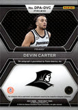 2024 Devin Carter Panini Prizm Draft BLUE ROOKIE AUTO 108/149 Providence Friars #DPA-DVC