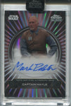 2024 Mark Rolston Topps Chrome Black DUALITY OF THE GALAXY AUTO ENCASED #BFA-MR