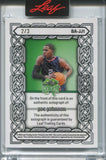 2026 Joe Johnson Autograph Leaf Metal St. Patrick's Day 2/3 #BA-JJ1 AUTO JERSEY NUMBER