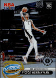 2023-24 Victor Wembanyama Panini NBA Hoops Premium Stock HOLO SILVER ATTACK THE RACK ROOKIE RC #3 San Antonio Spurs