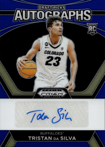 2024 Tristan Da Silva Panini Prizm Draft BLUE ROOKIE AUTO 116/149 Colorado Buffalo #DPA-TDS
