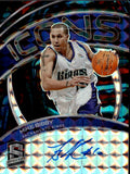 2020-21 Mike Bibby Panini Spectra ICONS INTERSTELLAR AUTO 4/25 Sacramento Kings #ICO-MBI