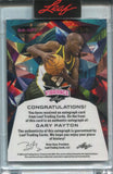 2023 Gary Payton Autograph Leaf Vibrance ORANGE SHIMMER 1/6 #BA-GP1 AUTO SEATTLE SUPERSONICS
