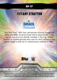 2025 Tiffany Stratton Topps Chrome WWE GOLD GEOMETRIC REFRACTOR WOMEN'S DIVISION 25/50 #WD-TIF Friday Night Smackdown
