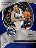 2020-21 Mike Bibby Panini Spectra ICONS INTERSTELLAR AUTO 4/25 Sacramento Kings #ICO-MBI
