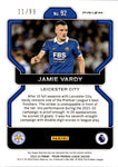 2022-23 Jamie Vardy Panini Prizm BRKAWAY PINK DISCO 11/99 #92 Leicester City