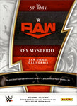 2022 Rey Mysterio Panini Select WWE SPARKS MAT RELIC #SP-RMY Monday Night Raw