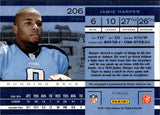 2011 Jamie Harper Panini Contenders ROOKIE TICKET AUTO AUTOGRAPH RC #206 Tennessee Titans