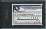 2024 Junior Caminero Bowman ROOKIE RC SGC 10 #20 Tampa Bay Rays 2353