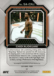 2023 Chidi Njokuani Panini Prizm UFC ROOKIE SUPERSTAR AUTO AUTOGRAPH RC #SA-CNJ Middleweight 3