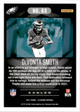 2021 DeVonta Smith Panini Illusions TEAL ROOKIE 104/175 RC #63 Philadelphia Eagles