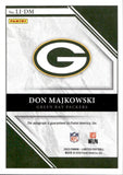 2023 Don Majkowski Panini Limited INK AUTO 15/49 AUTOGRAPH #LI-DM Green Bay Packers