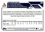 2023 Jordan Walker Topps Chrome ROOKIE RC #209 St. Louis Cardinals 4