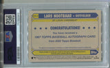 2022 Lars Nootbaar Topps 1987 DESIGN ROOKIE AUTO AUTOGRAPH PSA 9 #87BA-LN St. Louis Cardinals 9962