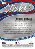 2024 Shohei Ohtani Topps Chrome STROKES #S-2 Los Angeles Dodgers 2