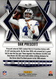 2025 Dak Prescott Panini Phoenix RED 42/99 #29 Dallas Cowboys