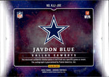 2025 Jaydon Blue Panini Origins ROOKIE PURPLE JUMBO PATCH AUTO 18/23 AUTOGRAPH #RJJ-JBE Dallas Cowboys
