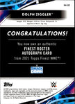 2021 Dolph Ziggler Topps Finest ORANGE REFRACTOR AUTO 22/25 AUTOGRAPH #RA-DZ Friday Night Smackdown