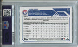 2023 Josh Jung Topps Chrome REFRACTOR ROOKIE RC PSA 9 #93 Texas Rangers 0740
