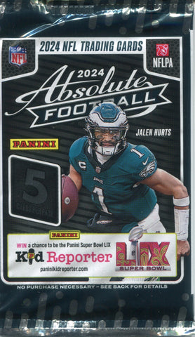 2024 Panini Absolute Football Gravity, Pack