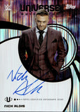 2025 Nick Aldis Topps WWE Universe AUTO AUTOGRAPH #UNA-NAL Friday Night Smackdown