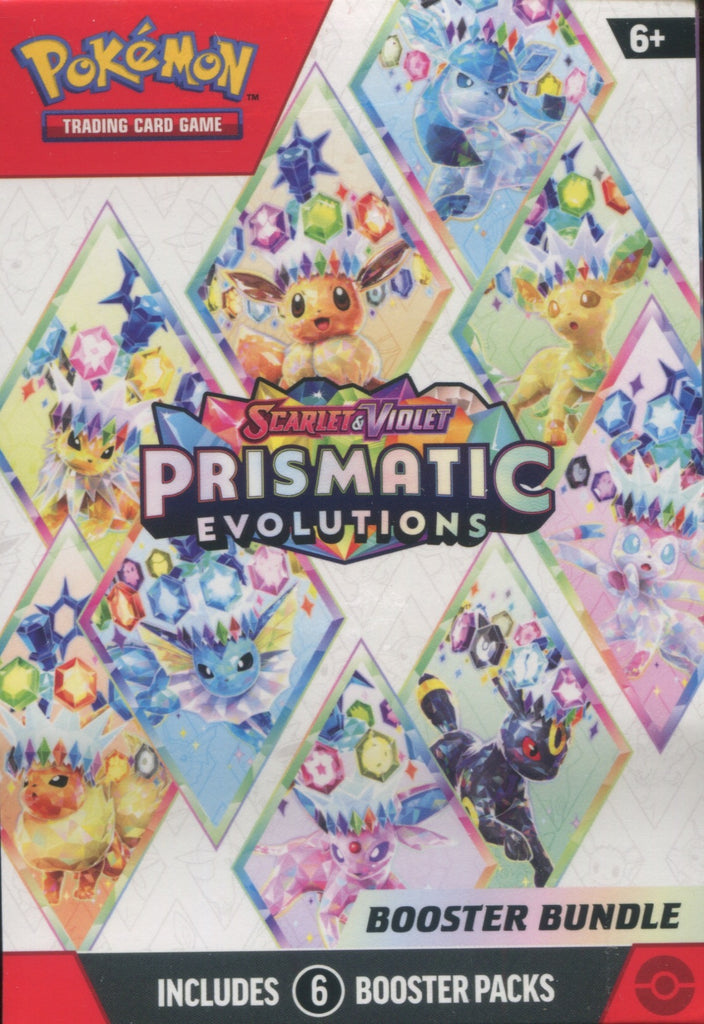 Pokemon Scarlet & Violet Prismatic Evolutions, Booster Bundle Pokemon Scarlet & Violet Prismatic Evolutions, Booster Bundle