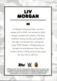 2025 Liv Morgan Topps WWE x Bape WHITE CAMO #28 Monday Night Raw