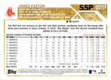 2023 James Paxton Topps Update Series SSP #US119 Boston Red Sox