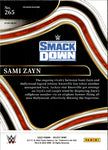 2022 Sami Zayn Panini Select WWE HOLO SILVER RINGSIDE #265 Friday Night Smackdown