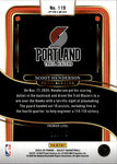 2024-25 Scoot Henderson Panini Select PREMIER LEVEL WHITE DISCO 20/75 #119 Portland Trail Blazers